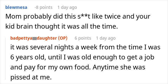 “No One But My Mother And I Know That Almost Every Meal I Make For Her Is Revenge” “No One But My Mother And I Know That Almost Every Meal I Make For Her Is Revenge”