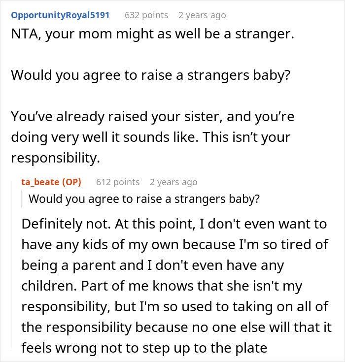 Mom Demands Daughter Take In Her Baby After CPS Is Called, Is Enraged When She Refuses