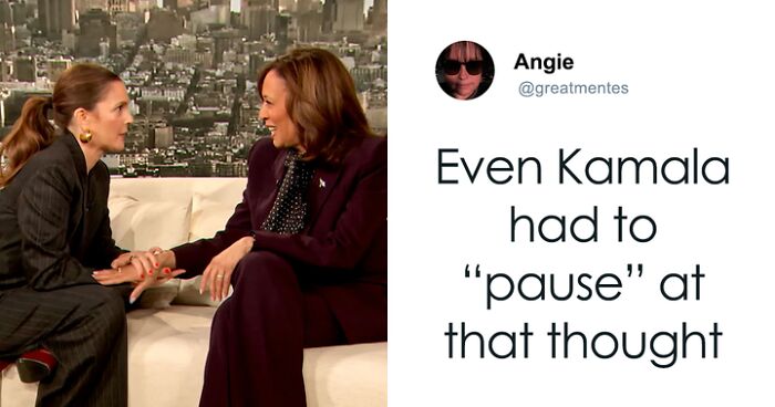 Drew Barrymore’s “Cringe” Interview With Kamala Harris Sparks Online Firestorm