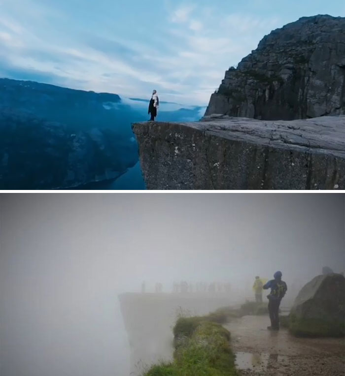 Hiking In Norway. I've Missed Traveling So Much. This Was Kind Of A Good Timing Reminder That It's Not Always That Glorious Anyway