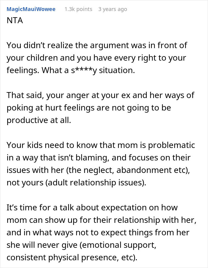 “Look What You Did”: Man Feels Horrible After Ex’s Insults Make Him Lose It In Front Of Kids “Look What You Did”: Man Feels Horrible After Ex’s Insults Make Him Lose It In Front Of Kids