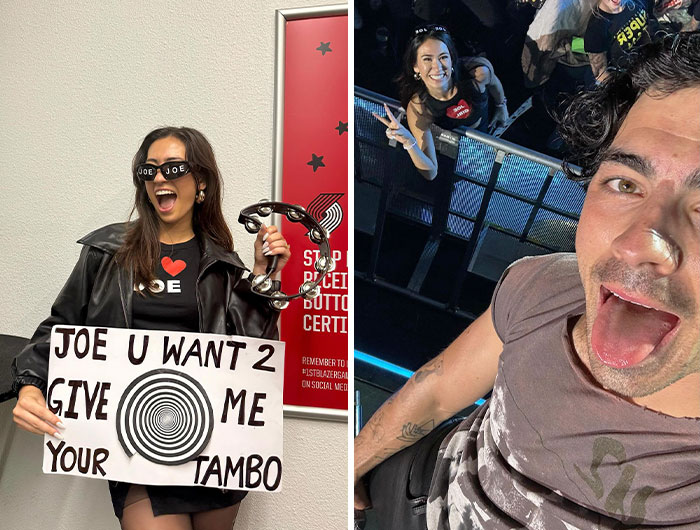 Hypnotized Joe To Give Me His Tambourine