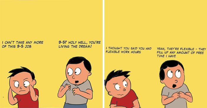 31 Comics With Absurd Situations And Unexpected Endings By This Artist