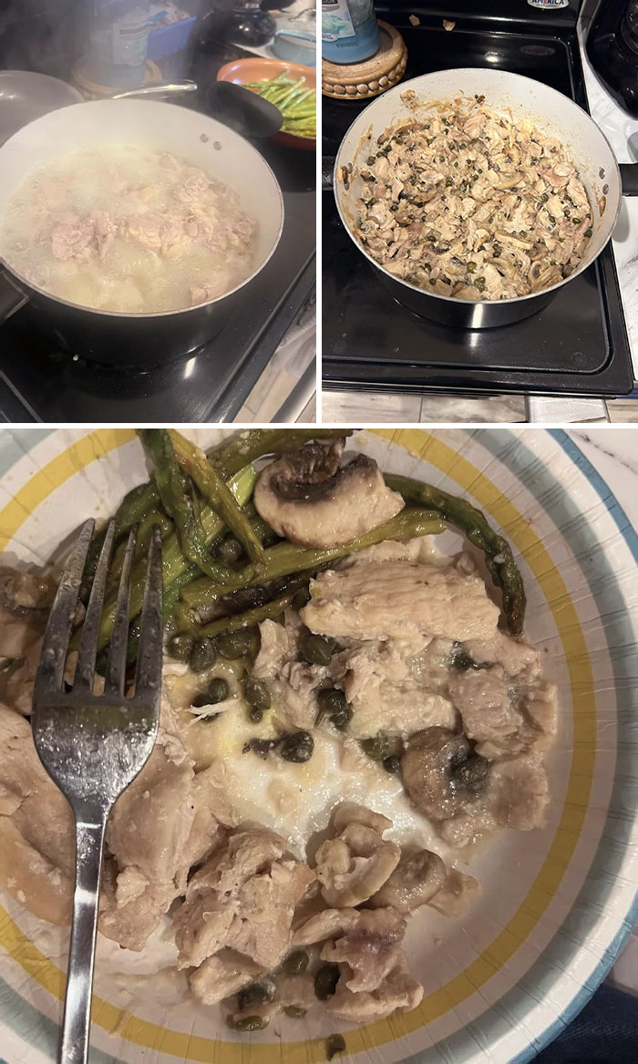 How My Mother-In-Law Cooks Chicken Dinner When We Visit