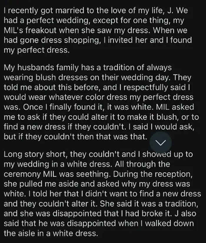 This Mother-In-Law Was A Control Freak