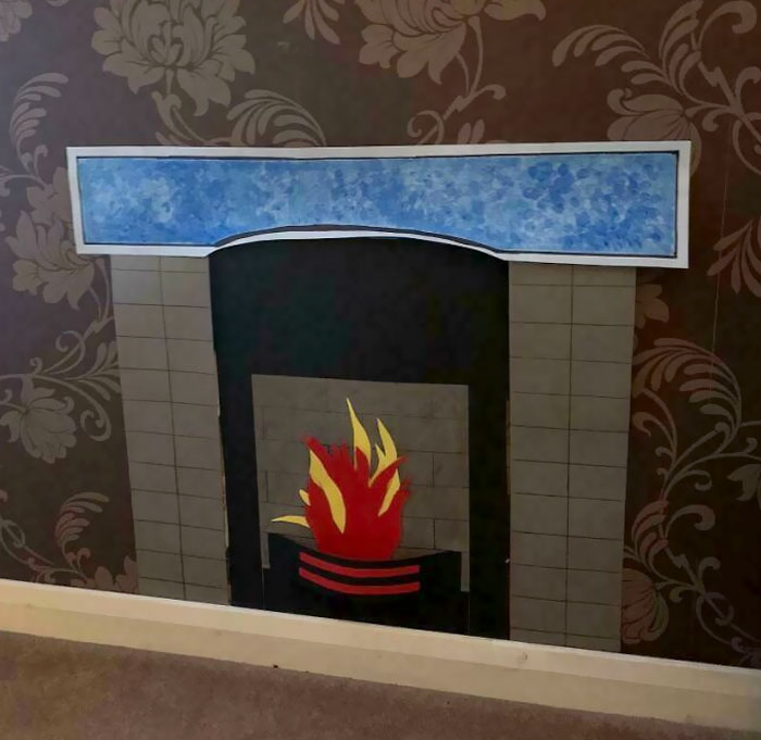 Mi suegra opina que nos falta chimenea