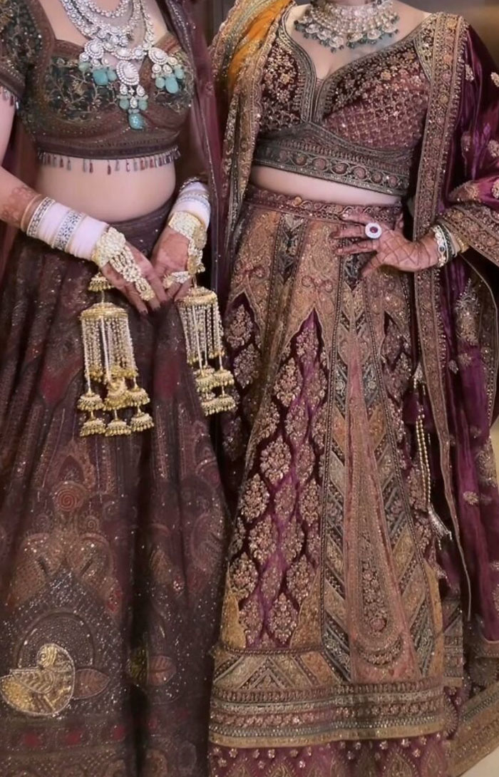 Una es la novia y la otra la suegra