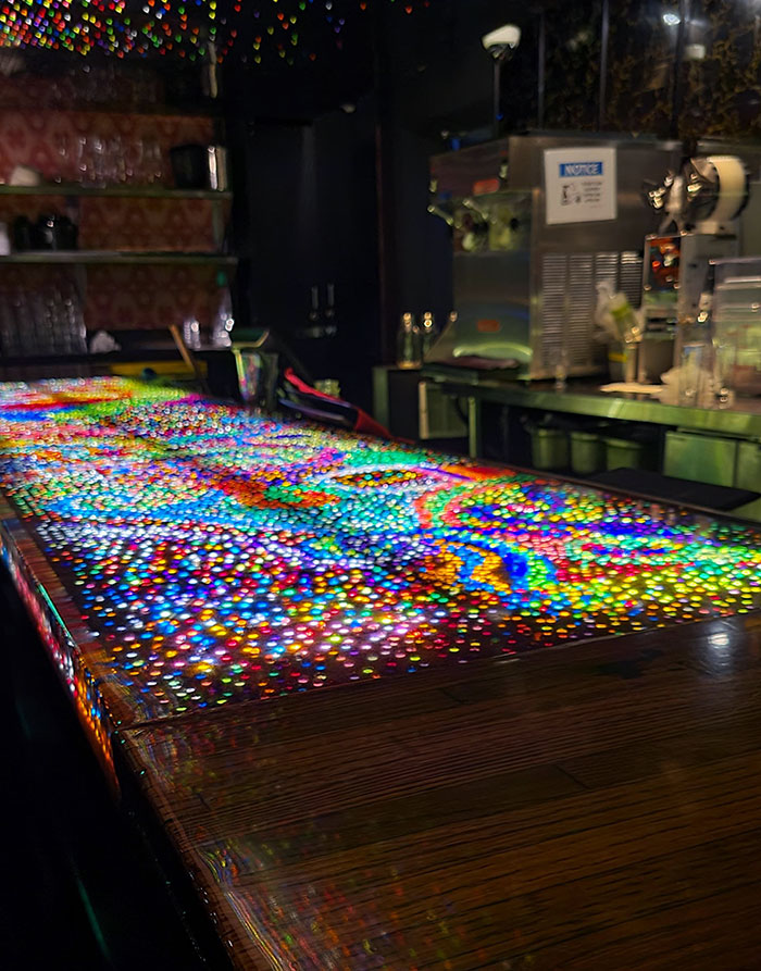 This Bar In Denver Is Made Of Lite-Brite