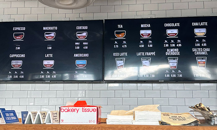 This Coffee Shop Has Signs That Explains What’s In Different Drinks