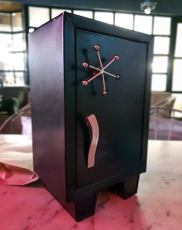 I Got My Food Bill In A Safe At A Restaurant