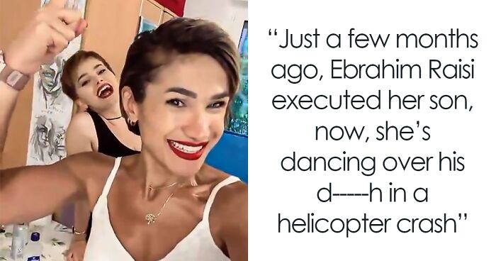 Iranian Women Celebrate Following President’s Fatal Helicopter Crash