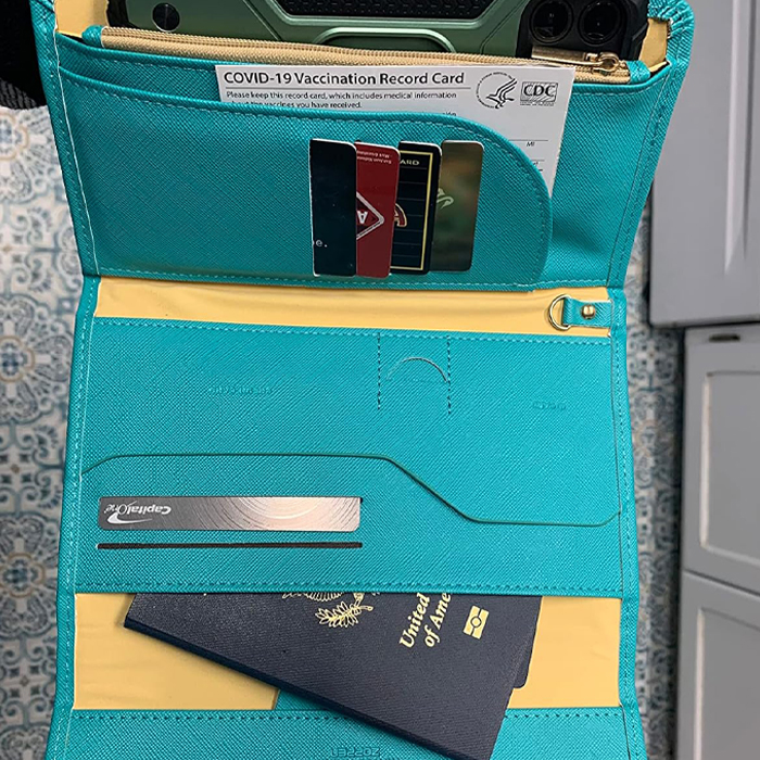  The Go-Everywhere Wallet Is Your One-Stop Sollution To Keeping Your Valuables All In One Stylish And Safe Place