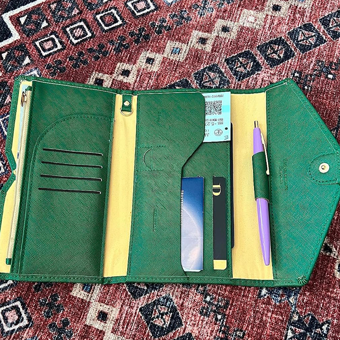  The Go-Everywhere Wallet Is Your One-Stop Sollution To Keeping Your Valuables All In One Stylish And Safe Place