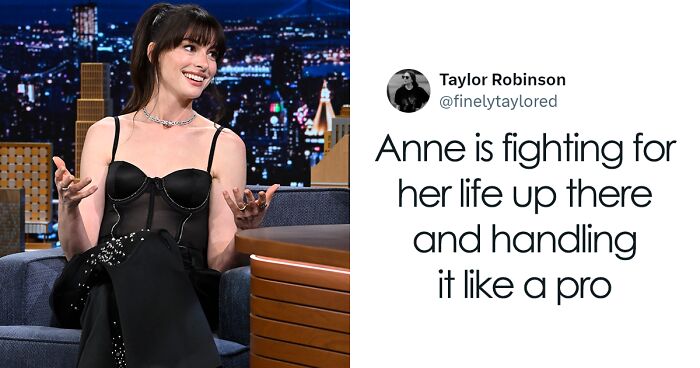 Jimmy Fallon Praised For Quick Reaction After Anne Hathaway’s Interview Became Uncomfortable