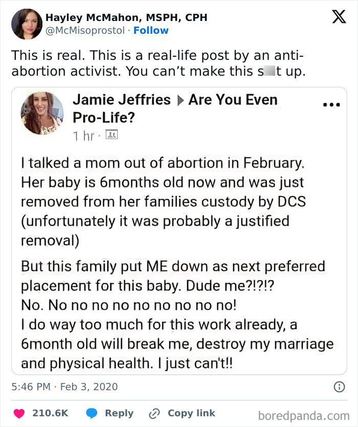 Just Your Average Pro Life Hypocrite