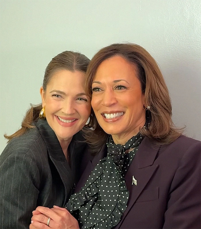 Drew Barrymore&rsquo;s &ldquo;Cringe&rdquo; Interview With Kamala Harris Sparks Online Firestorm