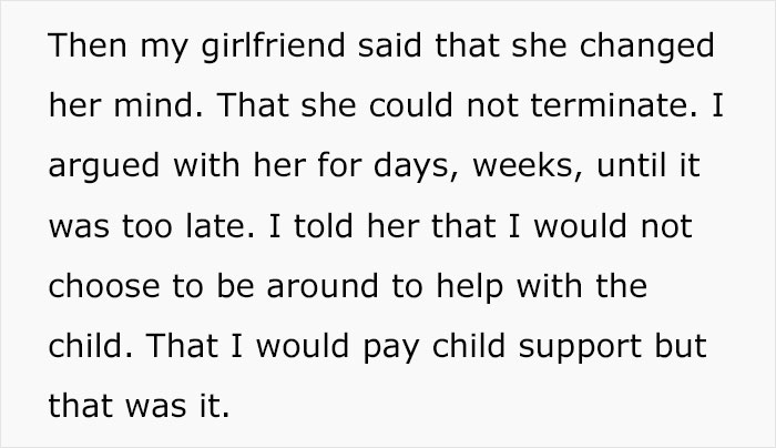 People Support Man For Deciding To Leave Disabled Child After His GF Broke Their Agreement People Support Man For Deciding To Leave Disabled Child After His GF Broke Their Agreement