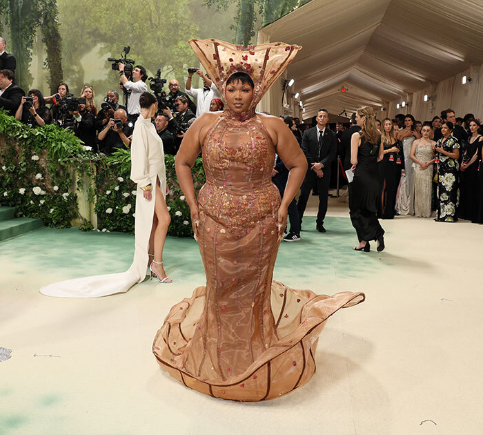 Lizzo Calls Critics “Fatphobic” As Her Met Gala Outfit Is Compared To Lampshades And Menstrual Cups Lizzo Calls Critics “Fatphobic” As Her Met Gala Outfit Is Compared To Lampshades And Menstrual Cups