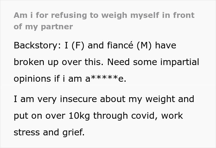 Bride's Refusal To Strip For Weigh-In Ends Engagement, Sparks Debate