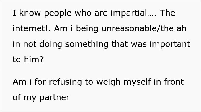 Bride's Refusal To Strip For Weigh-In Ends Engagement, Sparks Debate