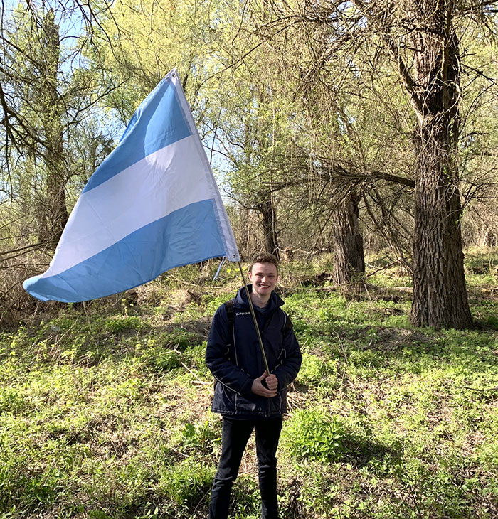 Man Who Started His Own Country Launches Protest Over Breach Of “Territorial Integrity” Man Who Started His Own Country Launches Protest Over Breach Of “Territorial Integrity”