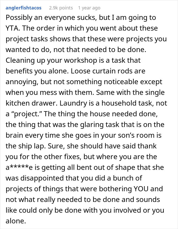 “Thank You, I Guess”: Man’s ‘Surprise’ After Wife’s Getaway Weekend Doesn’t Go As Planned “Thank You, I Guess”: Man’s ‘Surprise’ After Wife’s Getaway Weekend Doesn’t Go As Planned