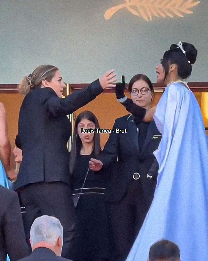 Another Spat On Cannes Red Carpet—With Same Security Guard That Scolded Kelly Rowland Another Spat On Cannes Red Carpet—With Same Security Guard That Scolded Kelly Rowland