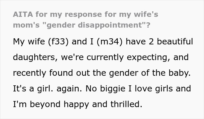 &ldquo;I Don&rsquo;t Plan On Inbreeding Them&rdquo;: Man Claps Back At MIL Complaining About Kids&rsquo; Gender