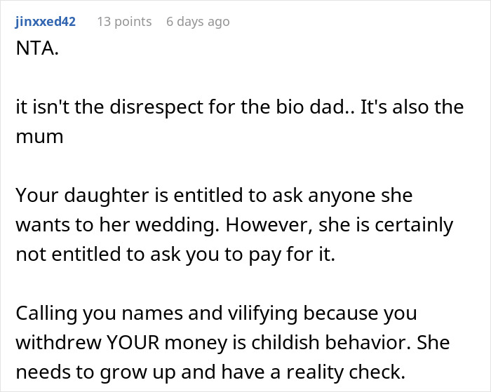 Bride Hurts Stepdad By Seeking Out Her Real Dad And Asking Him To Walk Her Down The Aisle