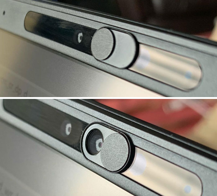 Pandas Are Using This Webcam Cover Slide Because They'd Rather Be Safe Than Sorry!