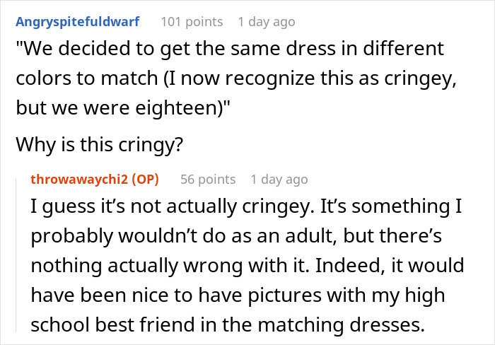 Mom Is Disappointed With Daughter&rsquo;s Prom Dress, Her Petty Revenge Leaves The Mom Speechless