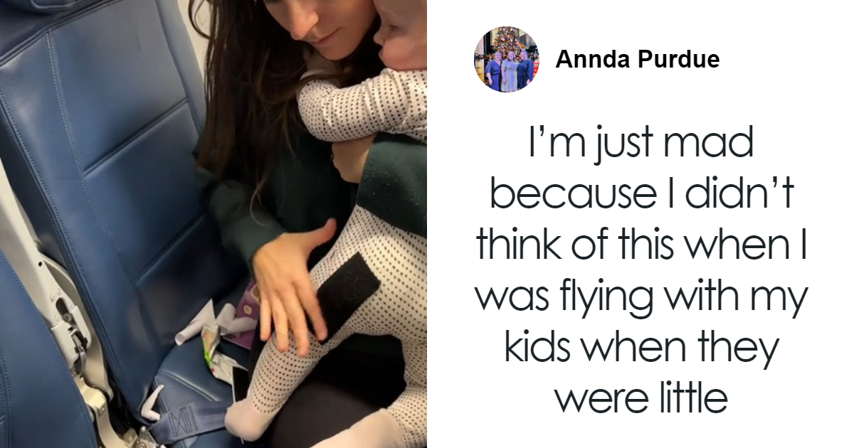 Mom Sparks Outrage After She Sticks Baby To Plane Seat With Velcro As “Parenting Hack”