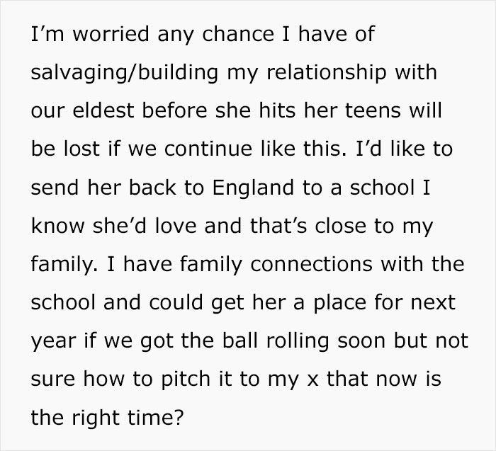 Internet Gives Mom A Reality Check After She Considers Sending Her 11 Y.O. To Boarding School