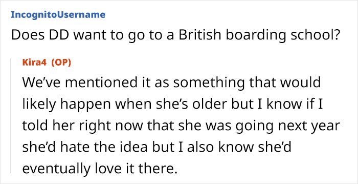 Internet Gives Mom A Reality Check After She Considers Sending Her 11 Y.O. To Boarding School