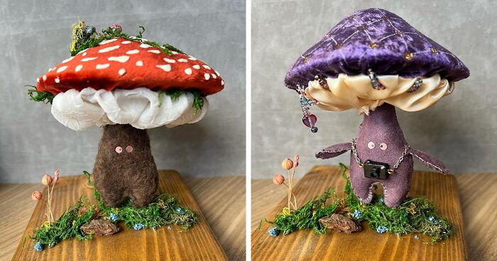 If You Love Cottagecore, You Might Like 20 Cute Mushroom Plushies I Made