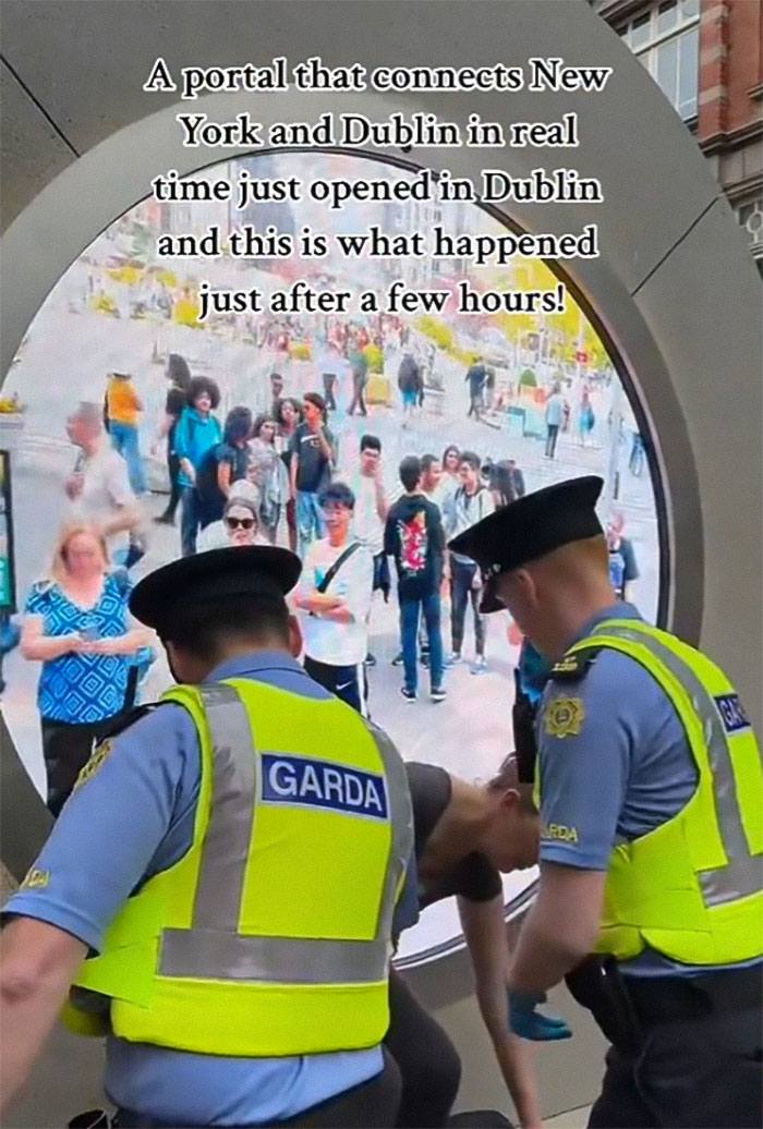 “This Is Why We Can’t Have Nice Things”: New Yorkers’ Rude Behavior Gets Dublin Portal Shut Down “This Is Why We Can’t Have Nice Things”: New Yorkers’ Rude Behavior Gets Dublin Portal Shut Down