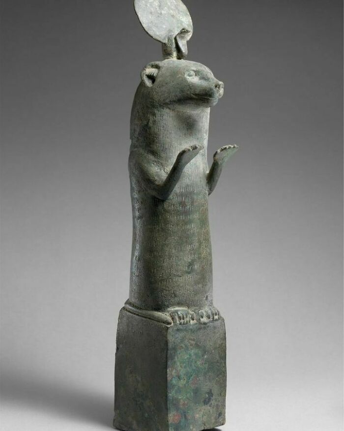 An Adorable Ancient Egyptian Otter Statue!