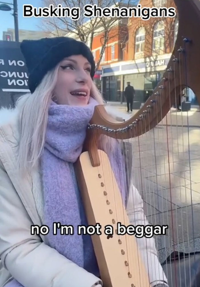 &ldquo;I&rsquo;m Not Begging&rdquo;: A Harpist Impressively Keeps Her Composure While A &ldquo;Karen&rdquo; Berates Her