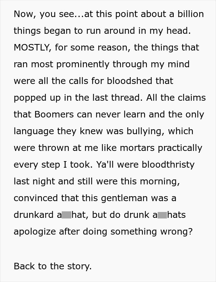 Boomer Thinks He Can Disrespect Cashier, Passerby Decides To Meet Him At His Job For A Lesson