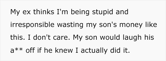 Dad Infuriates Ex By &ldquo;Wasting&rdquo; Dead Son&rsquo;s Uni Fund On A Trip Instead Of Giving It To Her Stepson