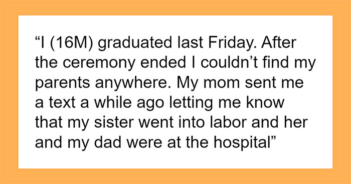 Parents Abandon Teen At His Graduation, He Refuses To Put His Cap And Gown On Again For Photos