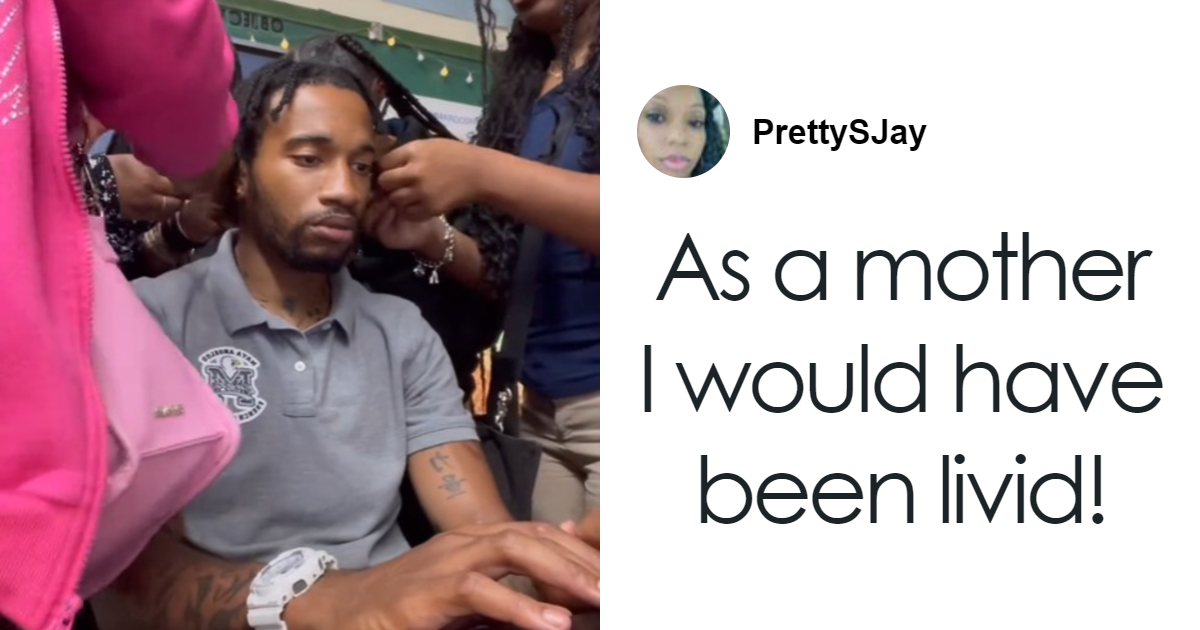 Teacher Sparks Controversy After Posting Video Of Students Unbraiding His Hair, Ends Up Fired