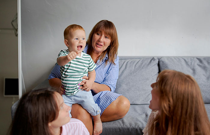 Mom Caves From Intrusive In-Laws Not Helping With Chores But Only Holding Baby, Is Called Out