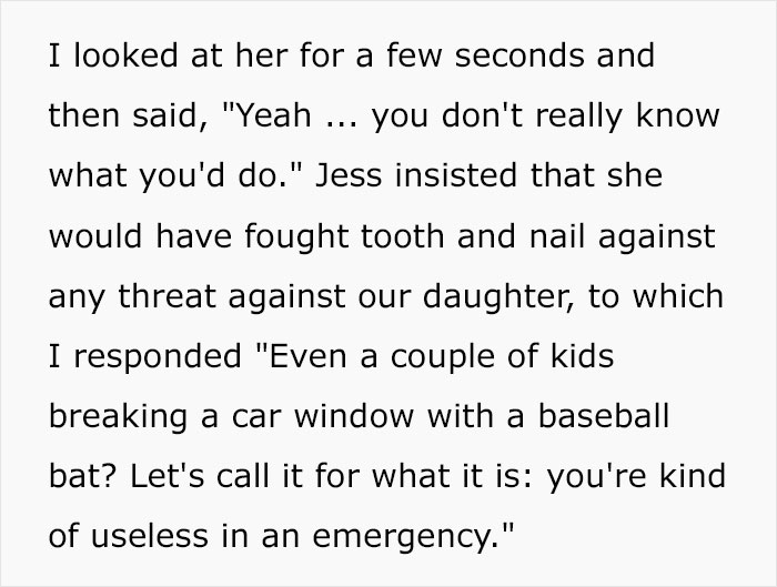 "You're Kind Of Useless In An Emergency": Woman Gets Ridiculed For Abandoning Her Baby In Danger