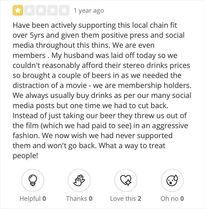 "But We're Members...how Dare They Kick Us Out For Breaking The Law!"