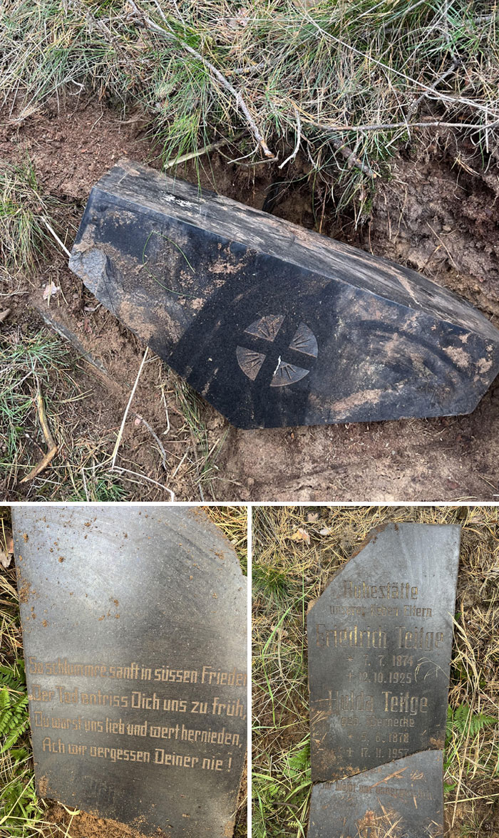 My Husband And I Went For A Walk In A Forest In Germany And Found Some Weird Stones