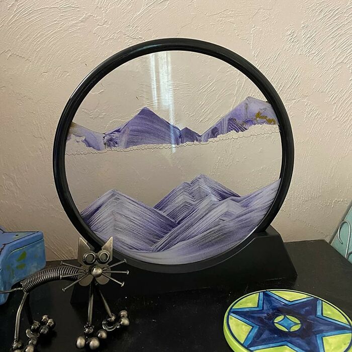  This Moving Sand Art Picture Is Like A Lava Lamp For Earth Signs