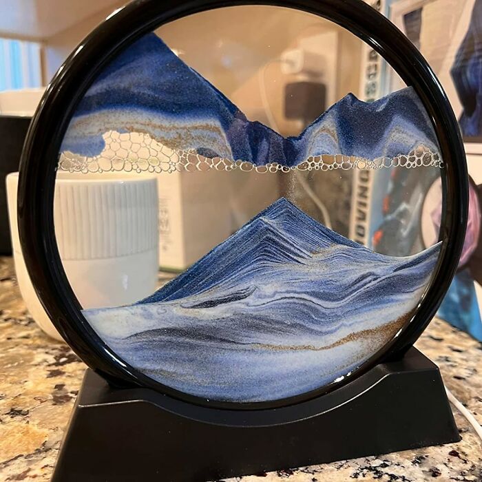  This Moving Sand Art Picture Is Like A Lava Lamp For Earth Signs