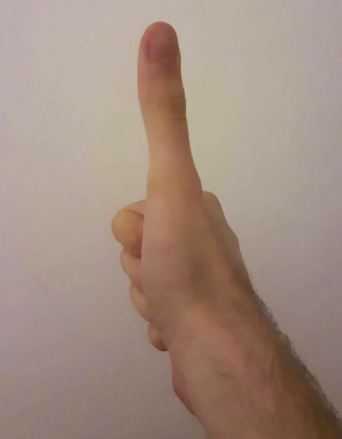 Some Of My Friends Told Me That My Fingers Are "Units"