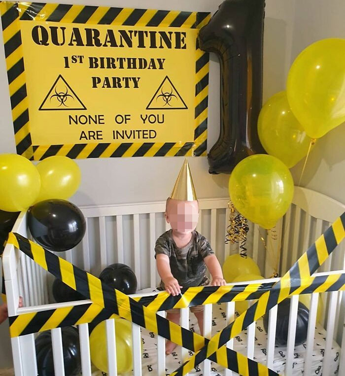 Happy 1st Birthday To Our Baby. Jai's Got This Social Distancing Gig Down Packed